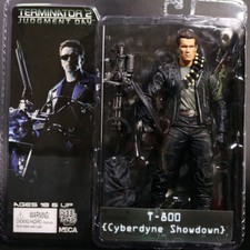 NECA Terminator 2 Judgment Day T-800 Cyberdyne Showdown Arnold 7" Action Figure