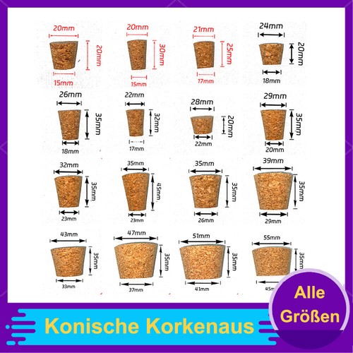 Konische korkenaus fasskorken - konische,
