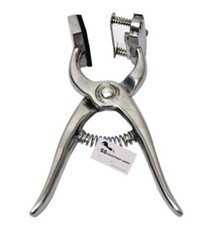 Tierarzt Tattoo Zange Vieh Rinder Bauernhof Tiere 0-9 Ziffern