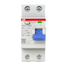 Abb f202 03 110v rcd - f202, a-40/0.03