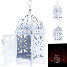 Orientalische Laterne weiß