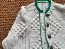 Trachtenjacke Damen, Wolle handgestrickt