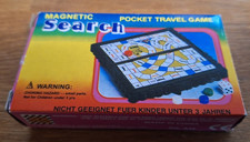 1 Magnetic Search Pocket Travel Game Neu Nr.35 die Magnete und der Würfel sind O