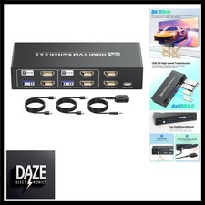 8K60Hz 4K120Hz HDMI KVM Switch