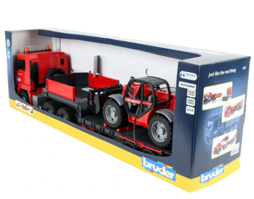 Bruder man tga tieflader lkw - bruder,