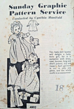 1940 Sunday Grafik Muster