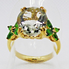 Oval Prasiolith Chromdiopsid