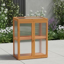 Gewächshaus Balkon Anzuchthaus Holz Treibhaus Pflanzhaus Gartenhaus Frühbeet