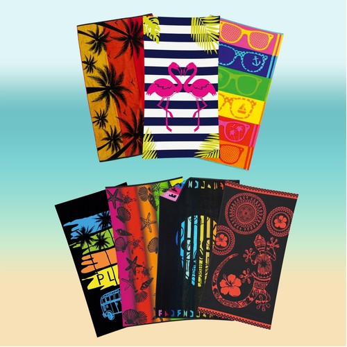 Strandtuch badetuch velours - badetuch,
