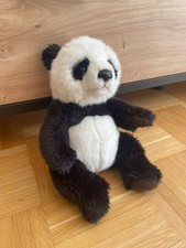 WWF Plüschtier Panda (sitzend, 22cm) Bon Ton Toys Kuscheltier Stofftier #26