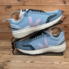 Veja Turnschuhe Damen Größe UK 7 Condor 2 Alveo Mesh Stahl Parmblau Laufschuhe