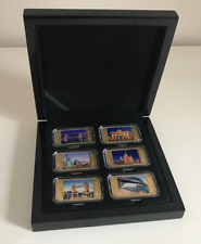 2015 Fidschi 6x vergoldete 1 $