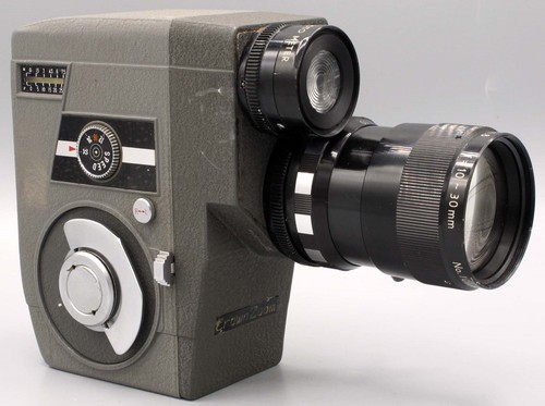 Crown zoom schmalfilmkamera - crown,