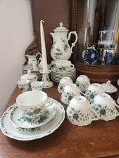 Hutschenreuther Maria Theresia Schlossgarten grün 8 Personen 33 Teile