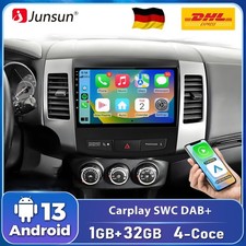 DAB+ Carplay Autoradio Für Mitsubishi Outlander II CWW 2005-2011 GPS NAVI SWC 9"