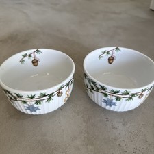 Kähler Design  Hammershoi Jul Schale Weihnachten Advent Hammershøi Christmas 2 x