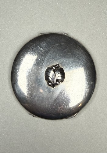 Evald nielsen puderdose silber - evald,