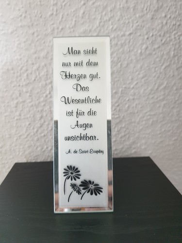 Bild spiegel aufsteller mit - aufsteller,