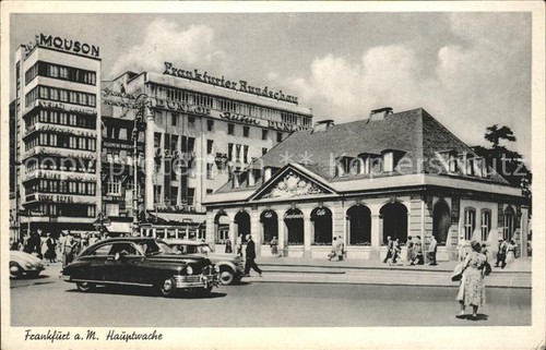 Frankfurt main cafe hauptwache - frankfurt,