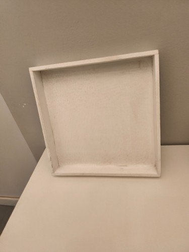 Deko tablett holz weiß - tablett,