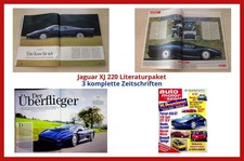 Jaguar XJ 220 Literaturpaket - 3 komplette Zeitschriften