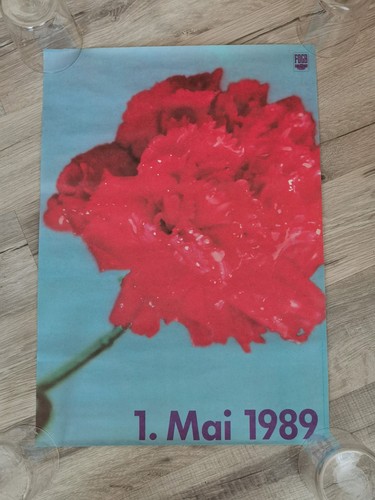 Original ddr plakat mai - plakat, 1.mai