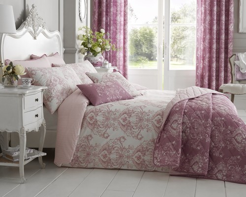 Bettbezug set rosa king - set,