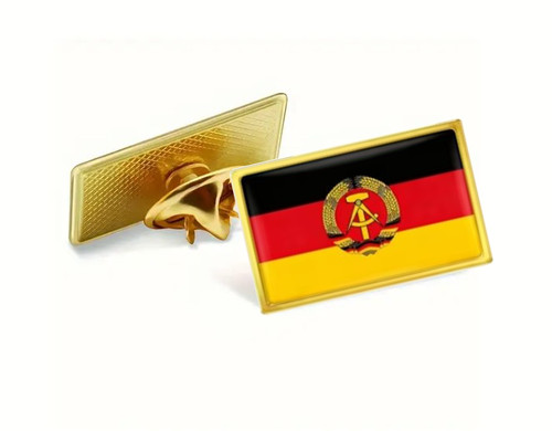 Ddr flagge anstecker pin fahne - ddr,