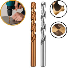 HSSE Spiralbohrer Edelstahlbohrer Metallbohrer Cobalt Stahlbohrer Ø1-16mm DIN338