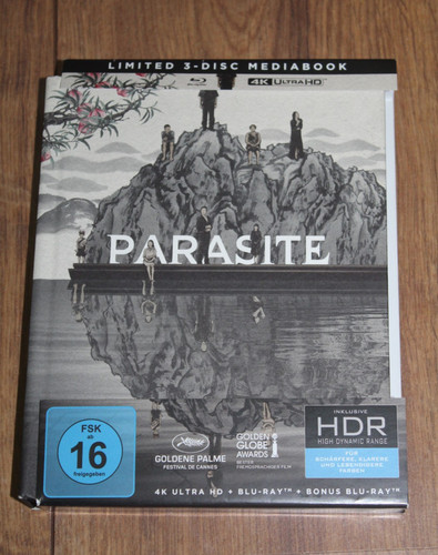 Parasite 2019 mediabook - 4k,