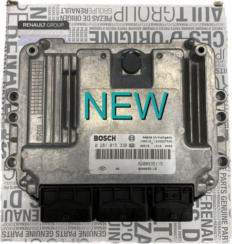 New ecu steuergerät - steuergerät, renault