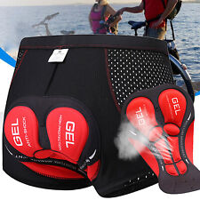 Fahrradhose Herren Radunterhose Radlerhose Herren Gepolsterte Radhose Herren