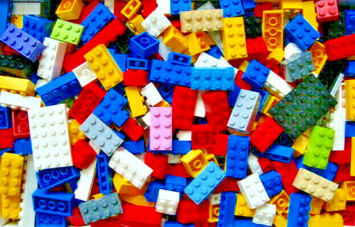 Lego basic hohe flache - basic, steine