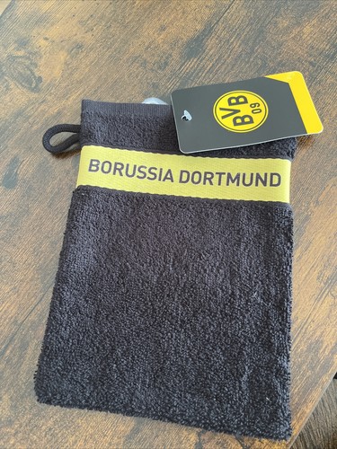 Bvb waschhandschuh - bvb-waschhandschuh, (schwarz)