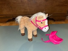 Puppenpferd - mit Geräuschen - z.B. für Baby-Born