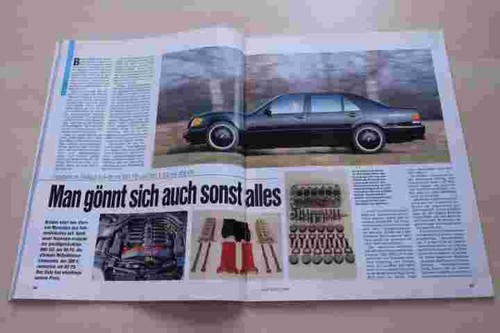 Sport auto 1992 mercedes - sport, 07/1992