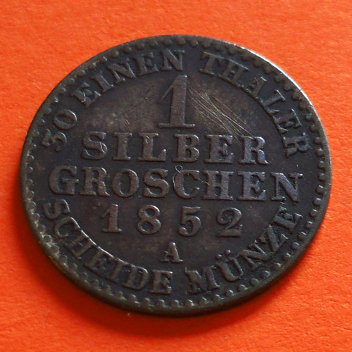 Preußen silbergroschen 1852 - 1,