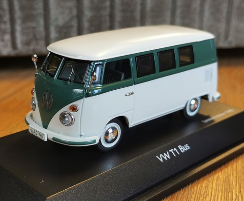 Bus grün weiß - t1, grün/weiß