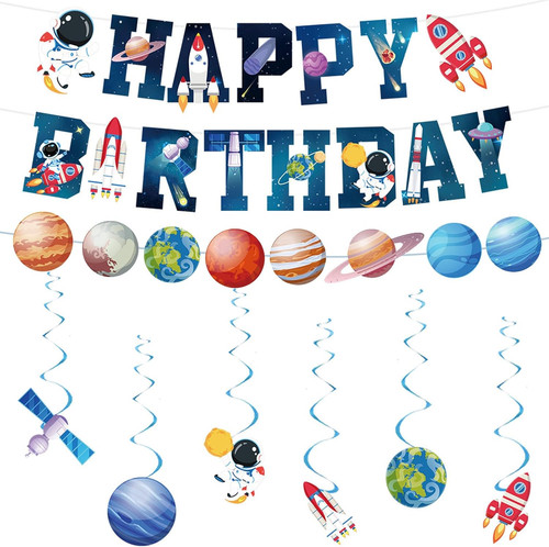 Weltraum geburtstag party - geburtstag,