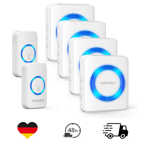 Funkklingel set sender 4 - funkklingel, 2