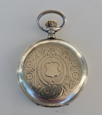 Ancre Antike Doppeldeckel Sprungdeckel TASCHENUHR POCKET WATCH 3-1