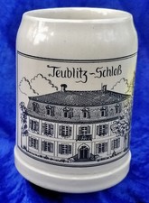 BAYERISCHER BIERKRUG, Bierseidl, Schloß Teublitz,Lkr. Schwandorf, Oberpfalz
