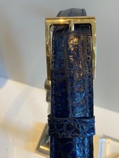 Krokodilleder Gürtel 3.5 cm