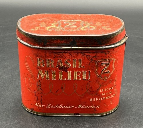 Seltene alte blechdose brasil - blechdose,