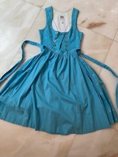 Lodenfrey Dirndl mit Schürze türkis