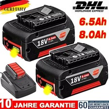 2X 8,0Ah Akku für Bosch 18V