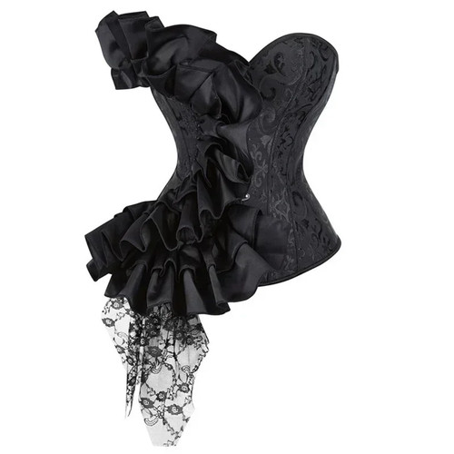 Brokat korsett tops - ,