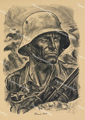 Elk eber front 1918 - 1918, gasmaske