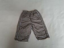 Gefütterte braun gestreifte Hose von KIK  in der Größe 62
