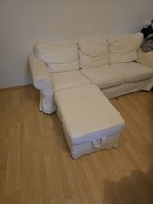 Ektorp Couch und Hocker